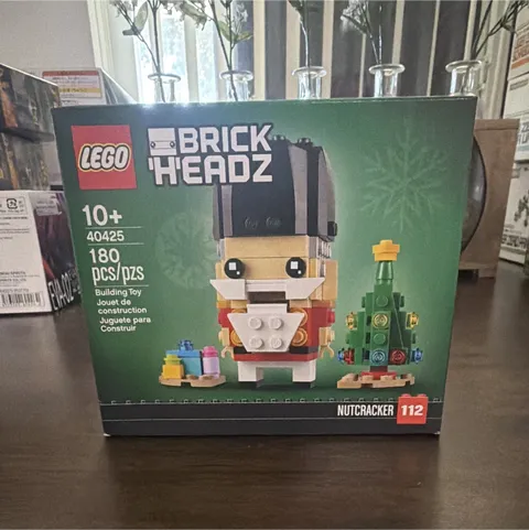 LEGO BrickHeadz Nutcracker 40425 Complete Set 180 Pieces Limited Edition