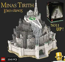 MOC LEGO The Lord of the Rings: White City Expansion and Upgrade, 3545 Pieces