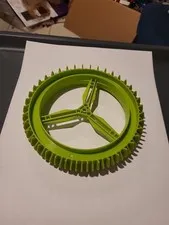 LEGO Wheel Hard Plastic Spoked Giant Thin (160mm D. x 28mm) 59521 Lime