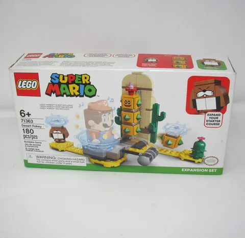 LEGO Super Mario: Desert Pokey Expansion Set 71363 Sealed Box Shows Wear