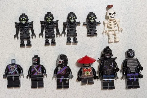 LEGO Minifigure Skulkin Lot Set Bulk Sale