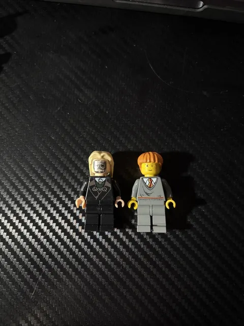 Lego Harry Potter Lucious Malfoy and Ron Weasley