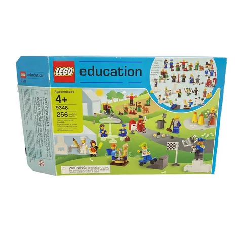 LEGO Education 9348 Play And Learning Set 256 Piece Complete 4+ Kids Box