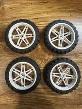 Lego technic mindstorms wheels lot of 4