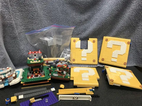 LEGO Super Mario 64 Question Mark Block 71395 2064pc Diorama Set No Box