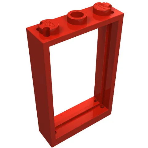 5x LEGO® Part 3579 - Door, Frame 1 x 3 x 4