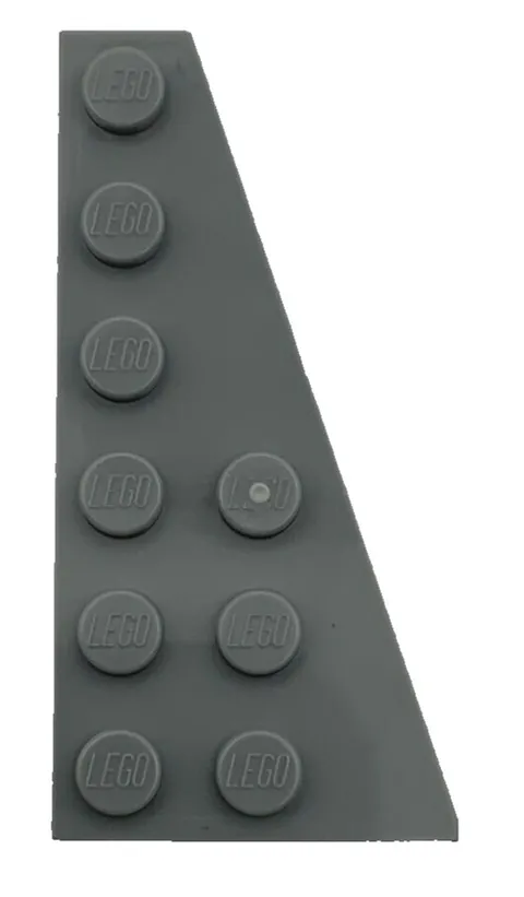 Lego 54383 Light Bluish Gray Wedge Plate 6 x 3 Right Element 4282786
