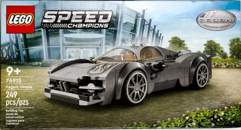 LEGO Speed Champions Pagani Utopia 76915 Hypercar Racing Car 249 Pcs NEW Sealed