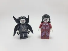 Lego Lot Of 2 Minifigure Monster Fighters mof007 Mof008 Lord Vampyre And Bride
