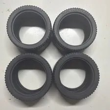 4X LEGO 23799 6139227 Tire 81.6 x 44 ZR Technic Straight Tread - Black