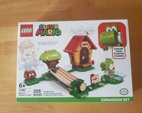 LEGO Super Mario: Mario's House & Yoshi Expansion Set (71367) 205 Pcs New Sealed