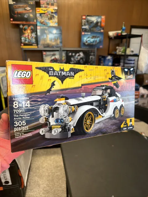 LEGO 70911 DC COMICS BATMAN MOVIE THE PENGUIN ARCTIC ROLLER NEW SEALED RETIRED