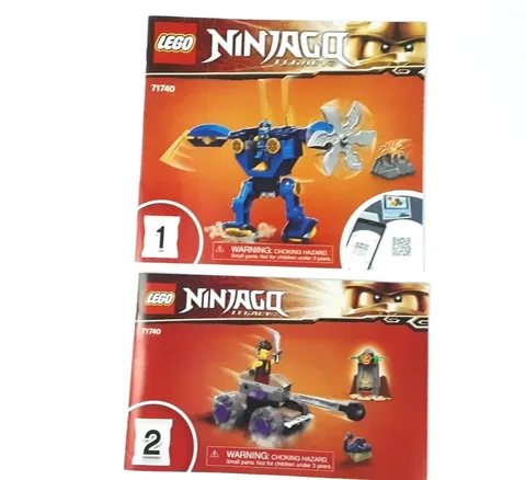 LEGO® 2021 Building Set Number 71740 Instructions Only for Jay's Electro Mech