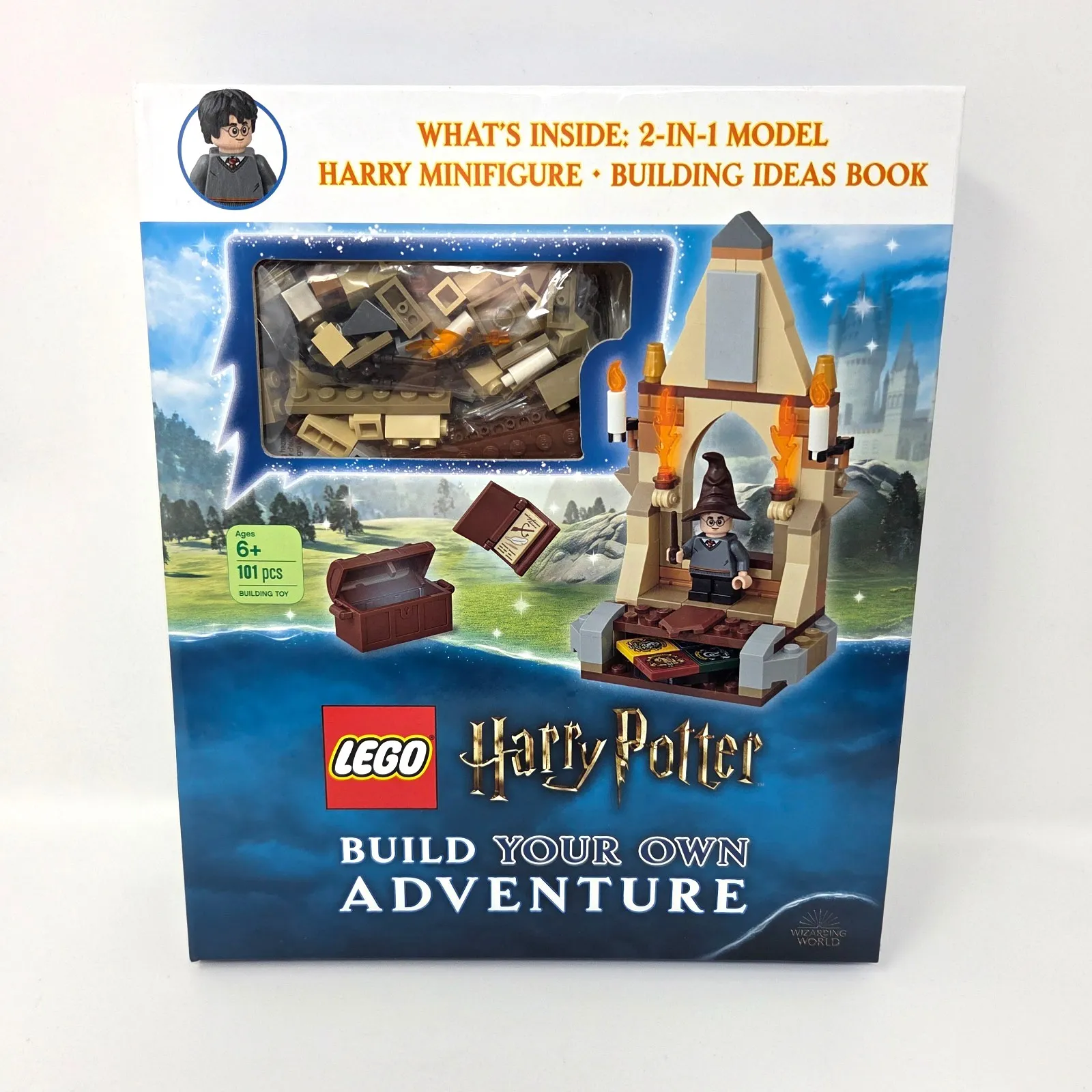 LEGO Harry Potter Build Your Own Adventure Book Minifigure 2-in-1 Model 101 pcs