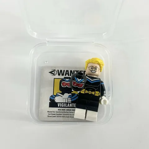LEGO DC Comic Carbon Bricks Custom The Enforcer Vigilante Pad Minifigure NEW