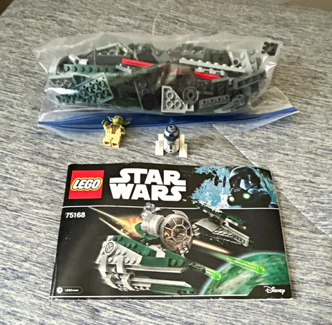LEGO Star Wars 75168 Yoda's Jedi Starfighter complete w/ Yoda R2-D2, No Box