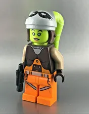 LEGO Star Wars Hera Syndulla Minifigure sw0576 Rebels With Blaster Excellent