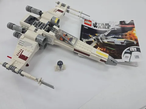 LEGO STAR WARS: X-Wing Starfighter 75218 - complete build w/ Luke, R2 minis 