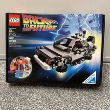 LEGO CUUSOO Back to the Future 21103 DeLorean Time Machine 401pc Set Box
