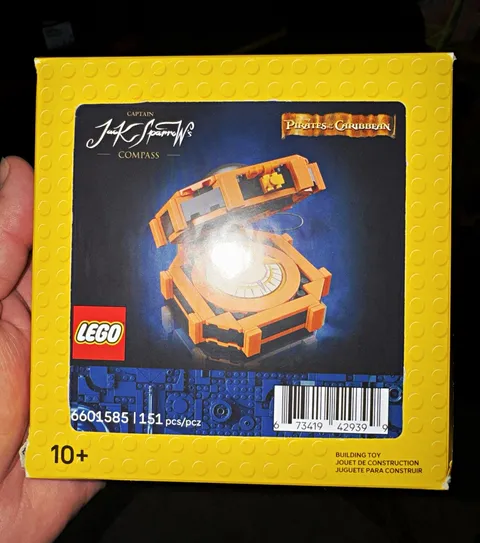 LEGO Pirates of the Caribbean Jack Sparrow's Compass 6601585 151pcs 10+