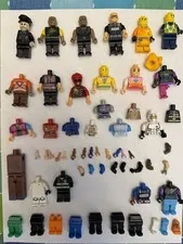 Lot Legos and More Pieces and Parts Figures and Accessories See Description