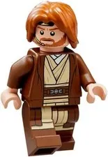 LEGO® Minifigure Star Wars sw1220 Obi-Wan Kenobi Reddish Brown Robe Dark Orange