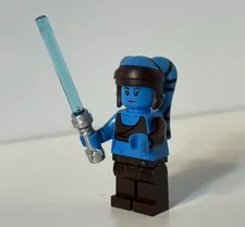 LEGO Minifigure- Aayla Secura (sw0833) Star Wars Jedi Episode 3 Lightsaber 75182