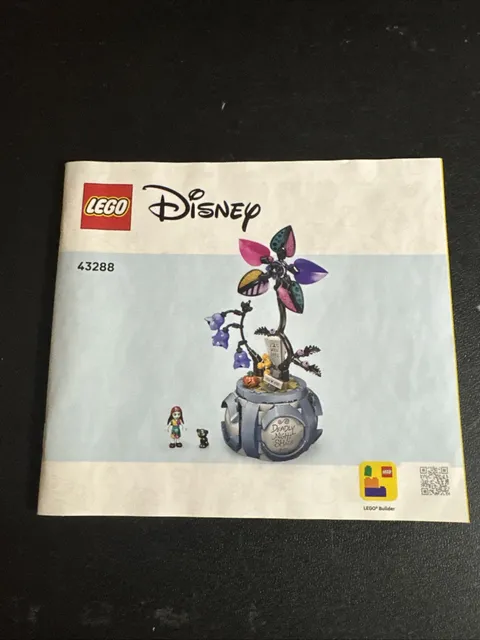 LEGO Disney The Nightmare Before Christmas Sally’s Flowerpot Instruction Manual