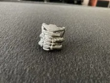 LEGO Bionicle Metal Krana Kal [RARE] [Mask Only]