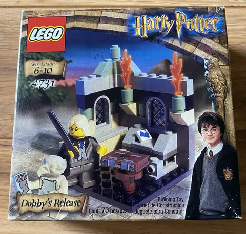 LEGO Harry Potter: Dobby's Release 4731 New in Sealed Box