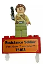 Lego Store Display Figure Resistance Soldier Star Wars Minifigure From 75103