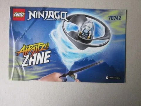 Lego System Building Instructions Instruction Ninjago 70742 Airjitzu Zane