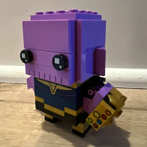 LEGO Marvel BrickHeadz Thanos Minifigure Figure Plastic Age 10+ Superheroes