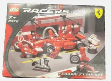 LEGO 8375 Ferrari F1 Pit Set Racers Ferrari 2004 Sealed