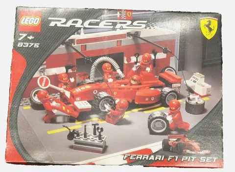 LEGO 8375 Ferrari F1 Pit Set Racers Ferrari 2004 Sealed