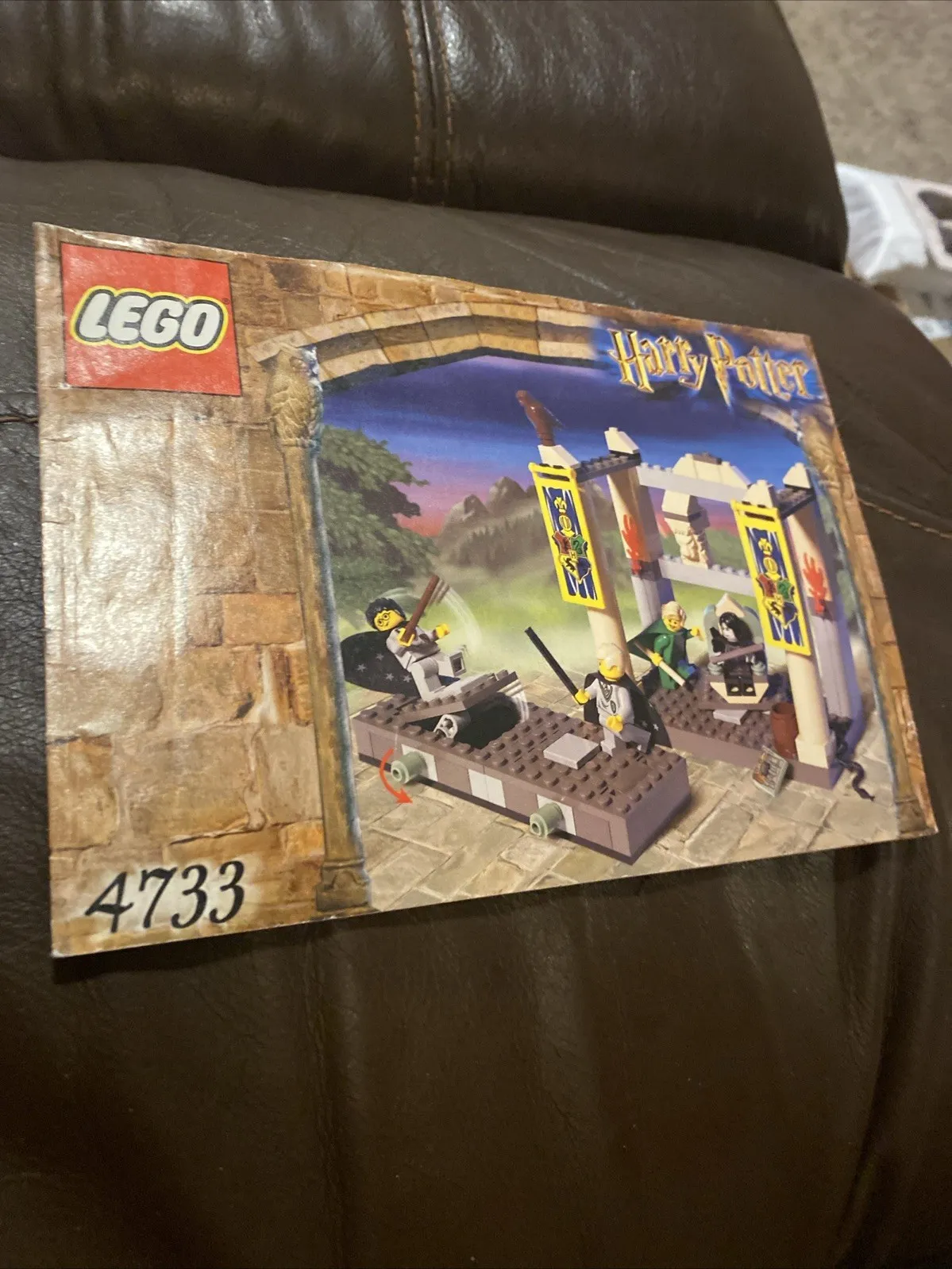 Lego Harry Potter 4733 INSTRUCTION MANUAL ONLY the Dueling Club