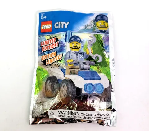 Lego City Limited Edition Police Buggy Foil Pack 32 Piece Building Toy Set 95180