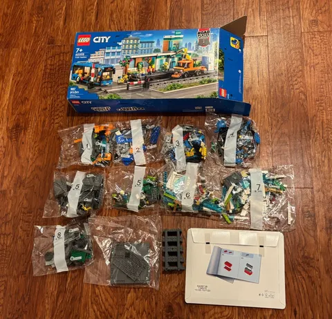 LEGO CITY: Train Station (60335) - Open Box - All Bags Factory Sealed - RETIRED