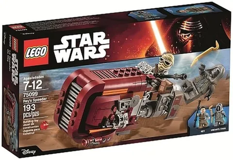 NEW SEALED LEGO 75099 STAR WARS REY'S SPEEDER RETIRED SET