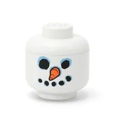 Lego Minifigure Storage Head Mini Snowman Christmas New in Box 