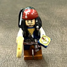 LEGO Pirates of the Caribbean 4191 Jack Sparrow, yeoman zombie,gunner zombie fig