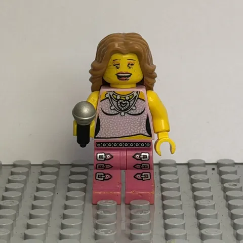 LEGO CMF Series 2 Pop Star Minifigure col037 8684 Genuine Complete