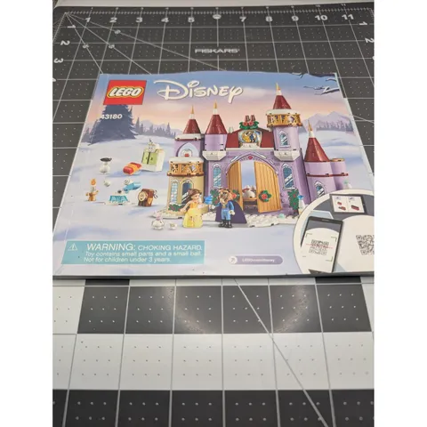 LEGO Disney Belle's Castle Winter Celebration 43180 Instruction Manual Only