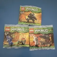 LEGO NINJAGO Masters of Spinjitzu Polybag Set 30085 30086 30087