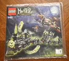 LEGO Monster Fighters 9467 Ghost Train Instructions Manuals 1 &2 Sealed OEM