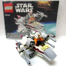 Lego 75032 Star Wars: X-Wing Fighter Microfighter   100% Complete w/ Manual