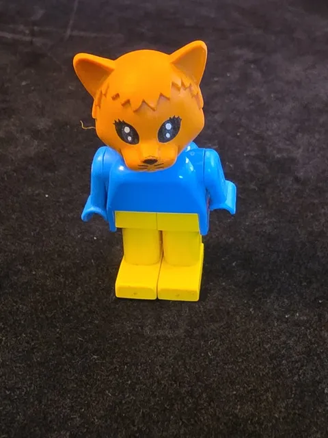 Lego Fabuland Cornelius The Cat Mini Figure Vintage