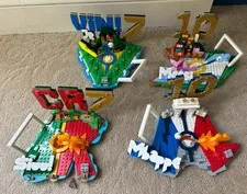 LEGO SOCCER MESSI  RONALDO MBAPPE VINI 43011 43012 43013 43027 *builds Only!