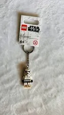 LEGO Star Wars  STORM TROOPER Minifigure Keyring Keychain 853946 NEW