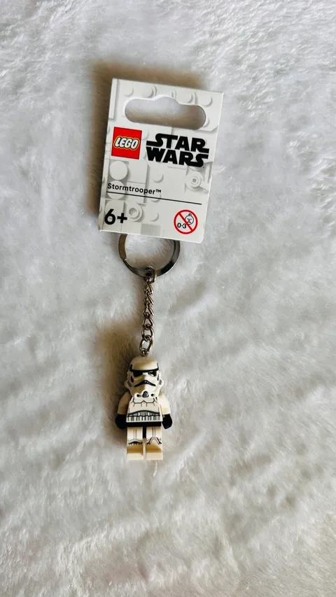 LEGO Star Wars  STORM TROOPER Minifigure Keyring Keychain 853946 NEW